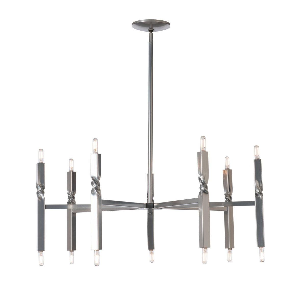 Helix 14-Light Pendant 14-Light in Sterling