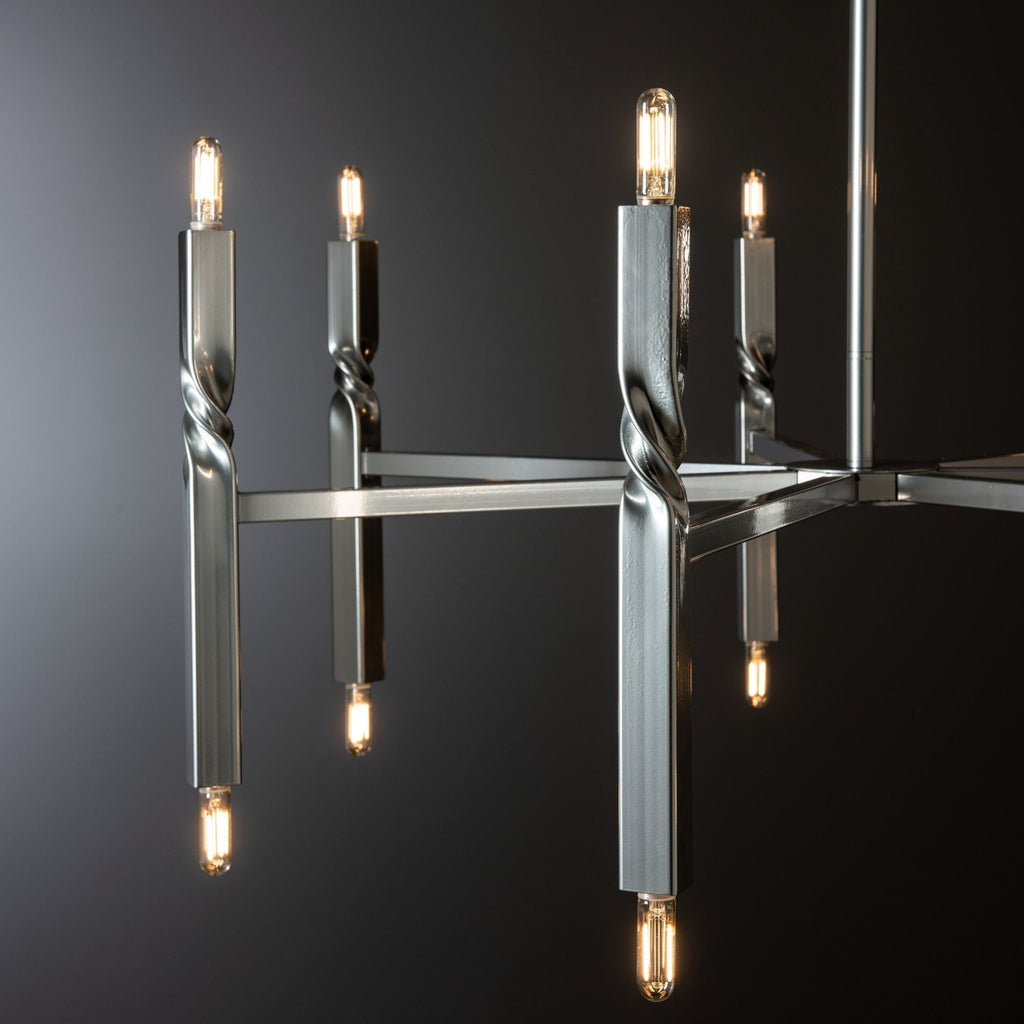 Helix 14-Light Pendant 14-Light in Sterling
