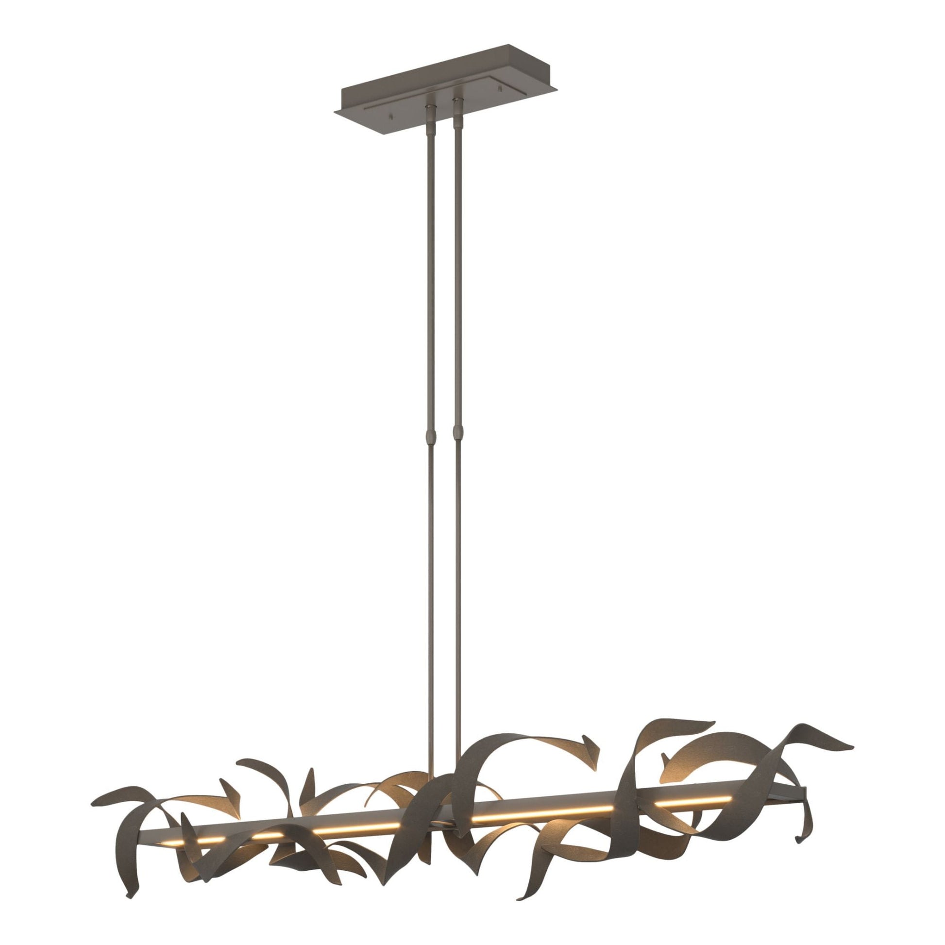 Folio Large LED Pendant LED in Dark Smoke