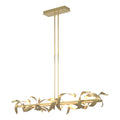 Folio Large LED Pendant LED in Modern Brass