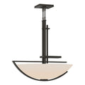Ondrian Pendant 3-Light Opal Glass (GG) in Dark Smoke