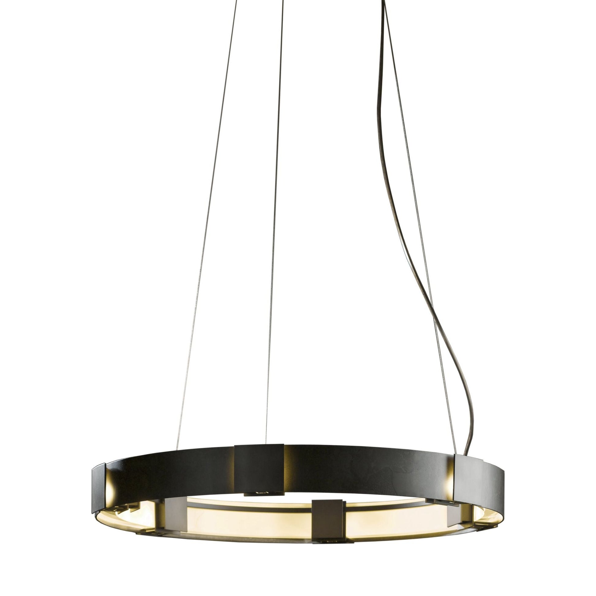 Aura Pendant 6-Light Clear Glass (ZM) in Dark Smoke