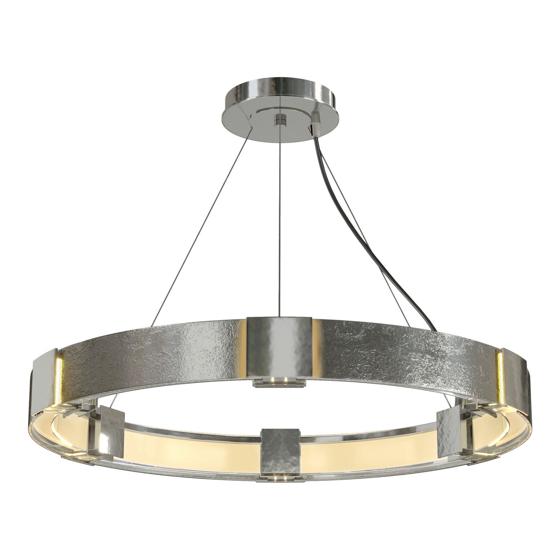 Aura Pendant 6-Light Clear Glass (ZM) in Sterling