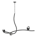 Glacier 3-Light Pendant 3-Light Black Crystal (BP) in Black