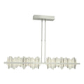 Hildene Large LED Pendant Sterling Accent LED in Sterling