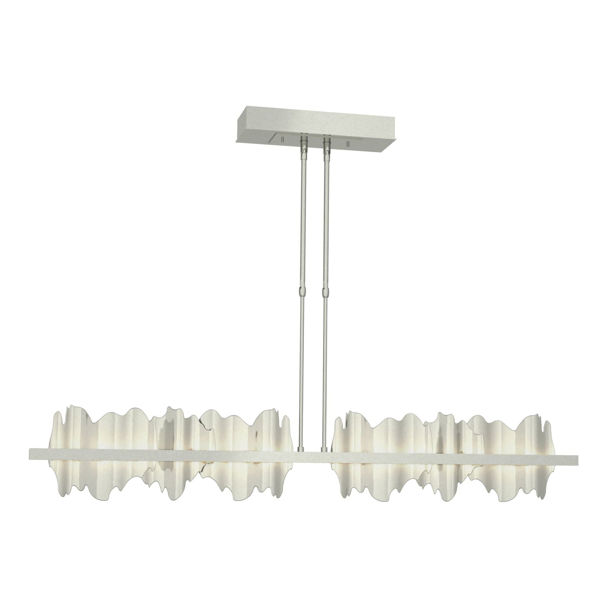 Hildene Large LED Pendant Sterling Accent LED in Sterling