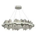 Hildene Circular LED Pendant Sterling Accent LED in Sterling