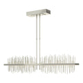 Gossamer Large LED Pendant Sterling Accent LED in Sterling