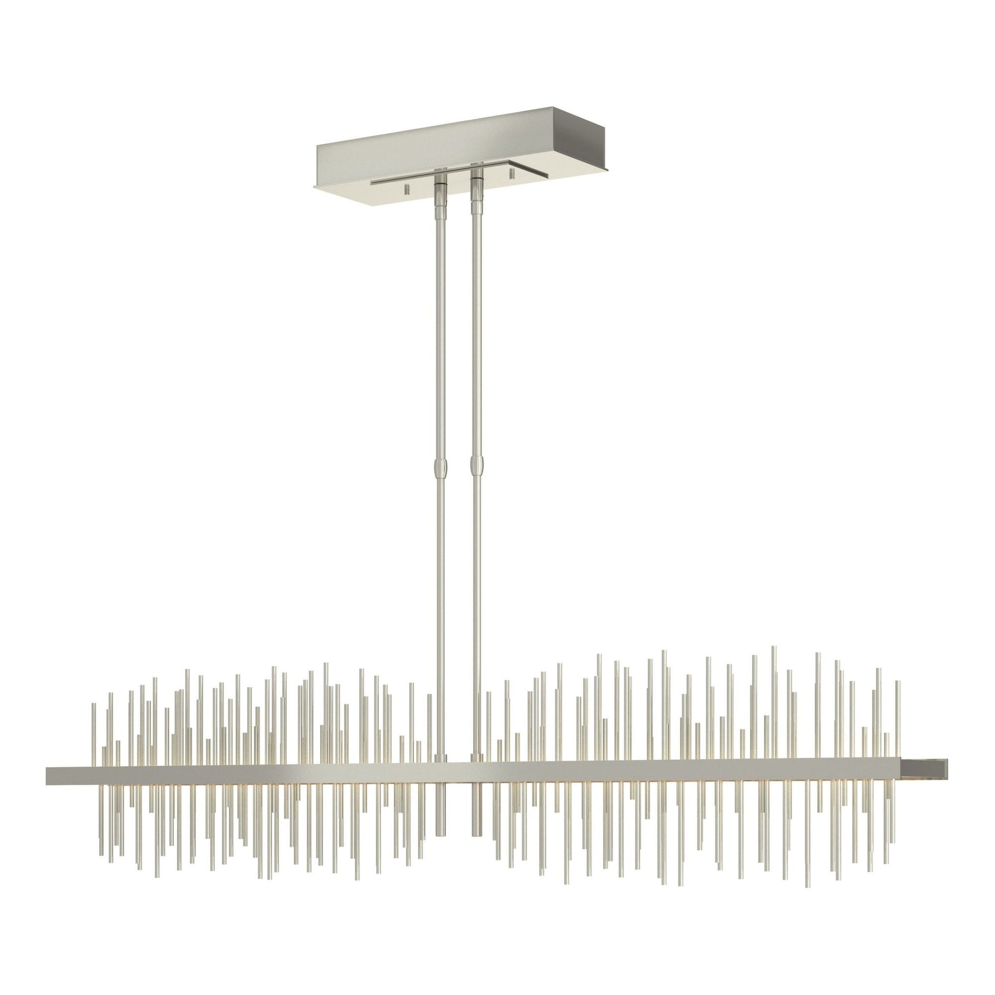 Gossamer Large LED Pendant Sterling Accent LED in Sterling