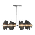 Ardesia Linear LED Pendant Slate LED in Sterling