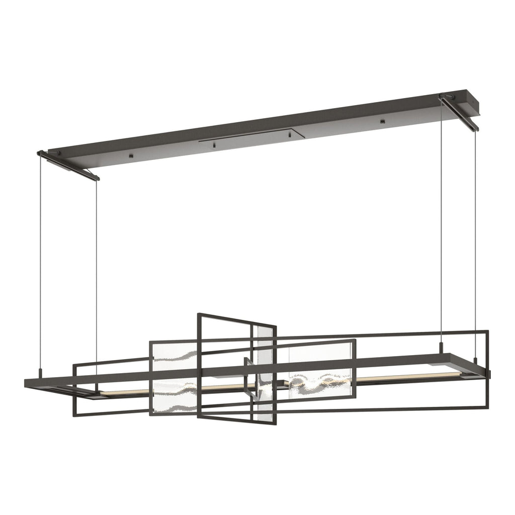 Summer LED Pendant Aqualite Glass LED in Dark Smoke