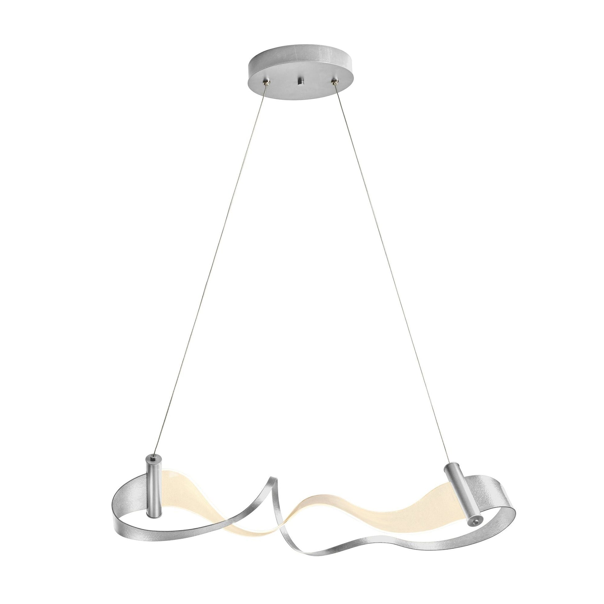 Zephyr LED Pendant LED in Sterling