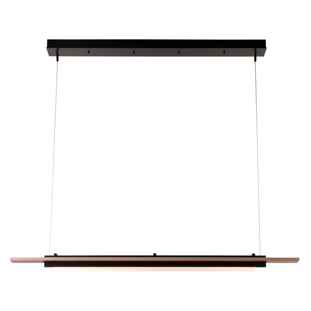 Plank LED Pendant Maple Wood LED in Black