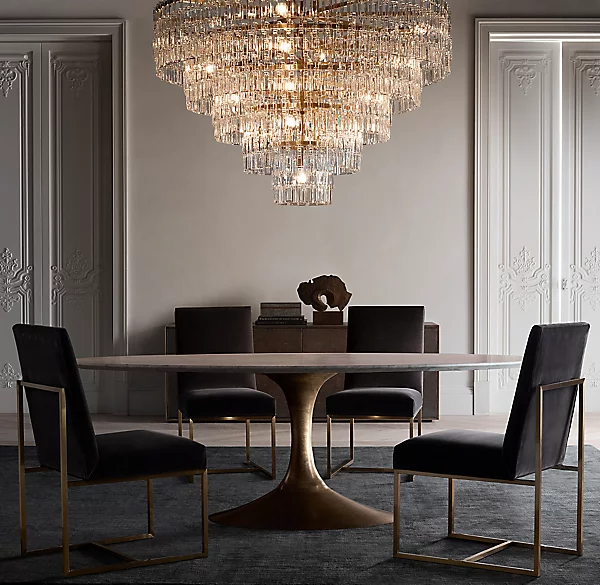 Marignan Tiered Round Chandelier 48"
