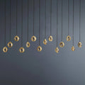 Eclatant Vintage Rectangular Linear Chandelier 72"