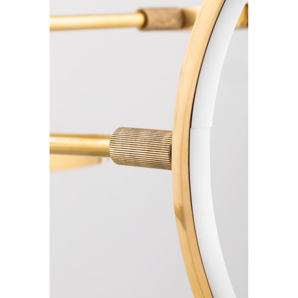 Saturn 0-Light Chandelier in Polished Nickel 44.5L x 44.5W x 13.25H