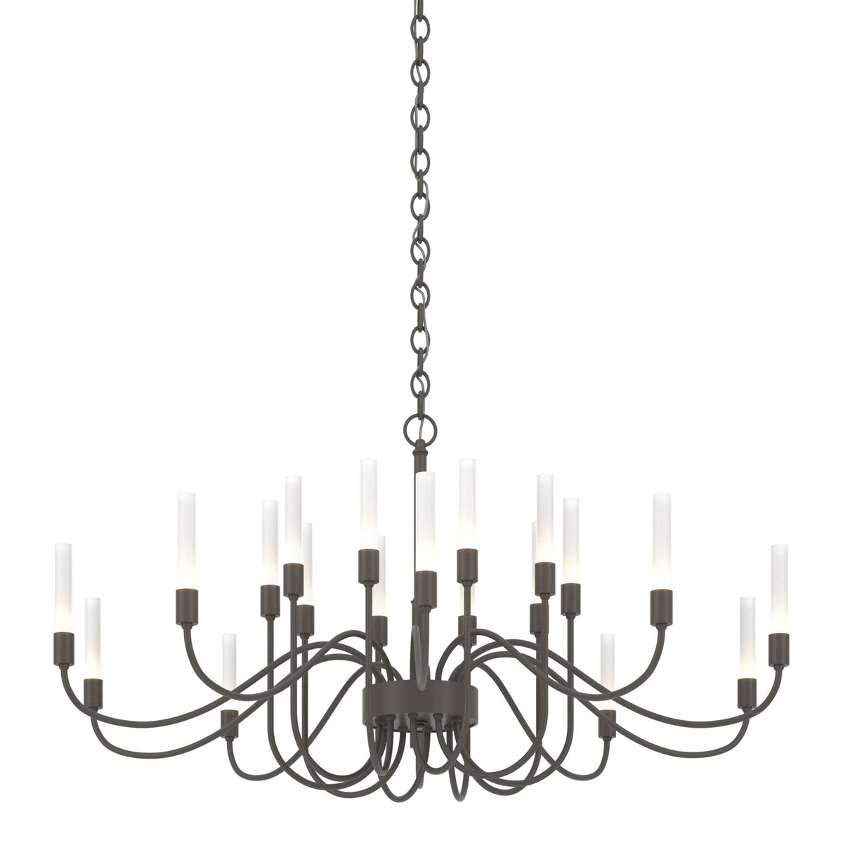 Lisse 20 Arm Chandelier 20-Light in Dark Smoke
