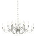 Lisse 20 Arm Chandelier 20-Light in Sterling