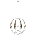 Double Cirque Large Scale Chandelier 12-Light in Oil Rubbed Bronze