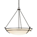 Presidio Tryne Large Scale Pendant 3-Light Opal Glass (GG) in Oil Rubbed Bronze