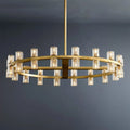 Arcachon Wine Cup Led Round Chandelier 36"