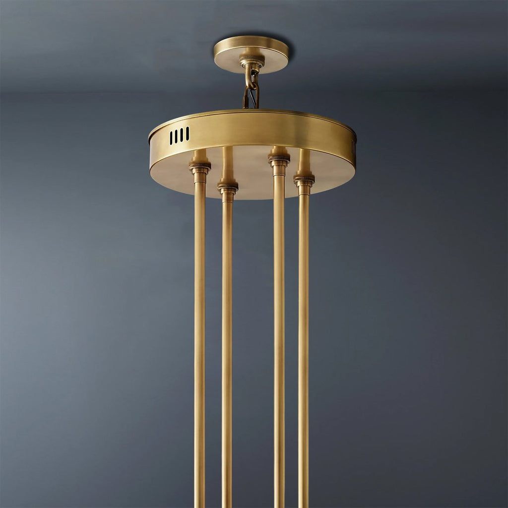 Arcachon Led Round Two-tier Chandelier 60"