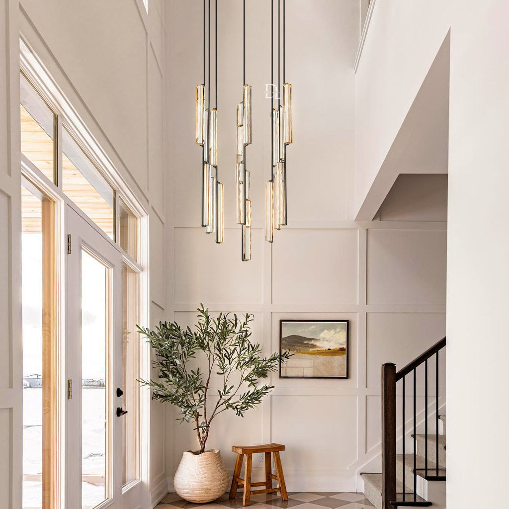 Aerie Crystal Round Chandelier 40"