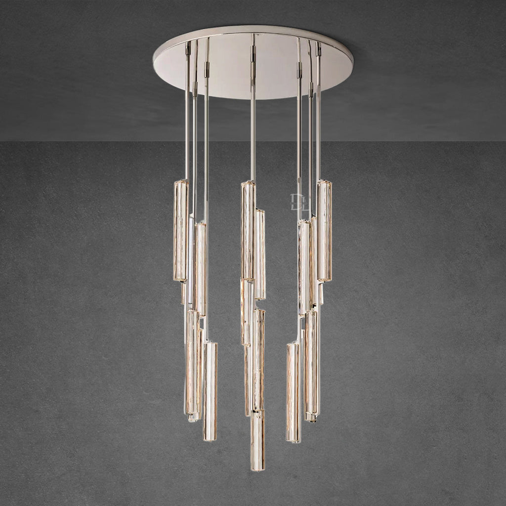 Aerie Crystal Round Chandelier 40"