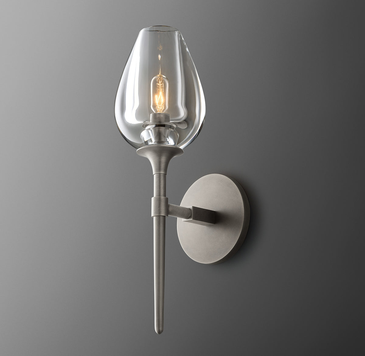 Tulip Single Wall Sconce For Dinning Room