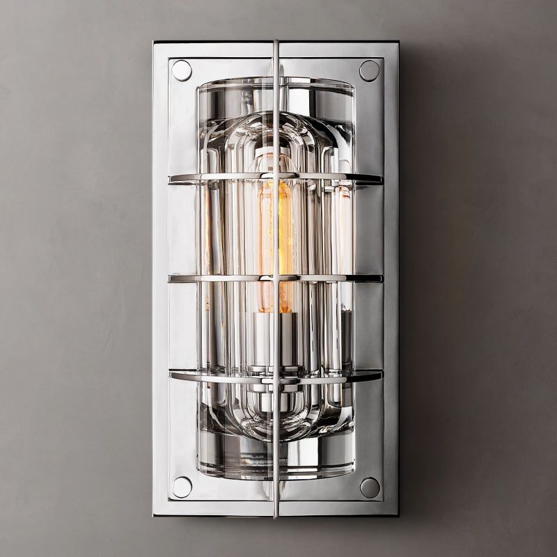 Vicomte Outdoor Modern Grand Wall Sconce