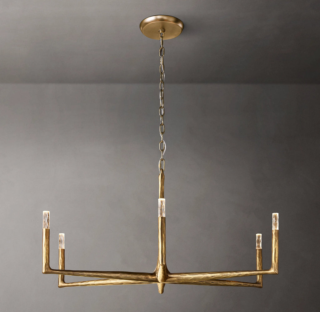 Thaddeus Round Chandelier 48" For Living Room