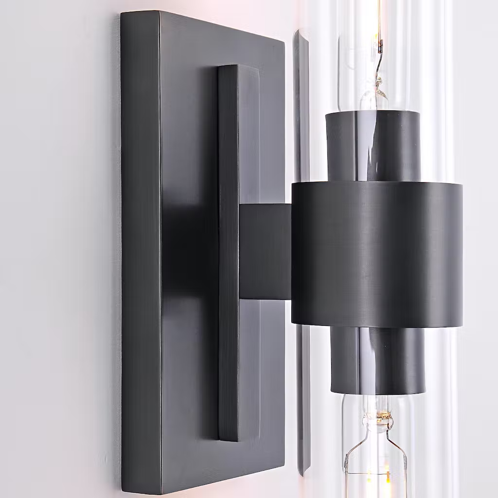 Ravelle Double Head Tube Wall Sconce