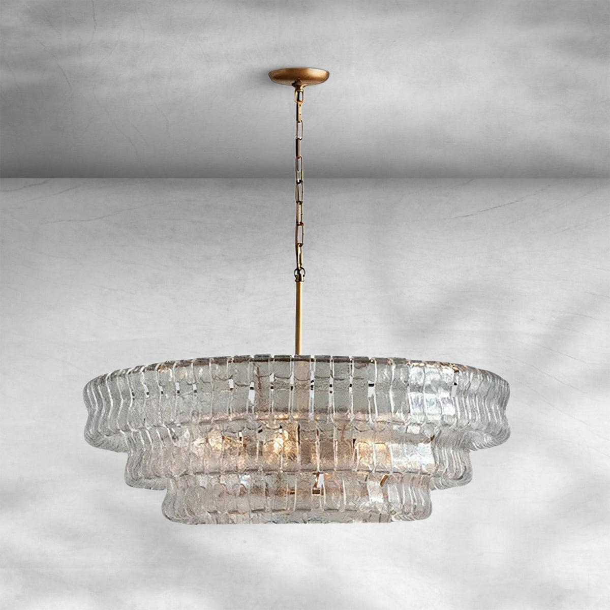 Gelida Round Chandelier 24"36"48"60"