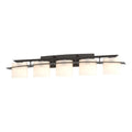 Arc Ellipse 5 Light Sconce 5-Light Opal Glass (GG) in Oil Rubbed Bronze