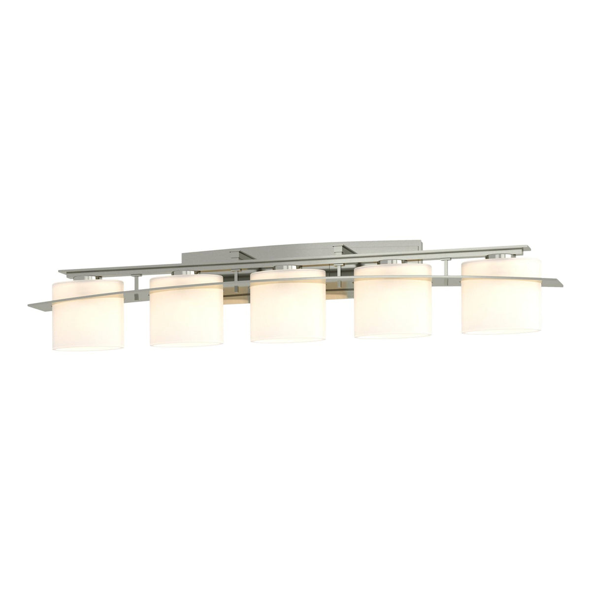 Arc Ellipse 5 Light Sconce 5-Light Opal Glass (GG) in Sterling