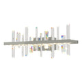 Solitude LED Sconce Crystal LED in Sterling