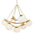Duxbury 7-Light Chandelier in Aged Brass 43.75L x 43.75W x 39.75H