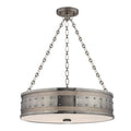 Gaines 4-Light Chandelier in Historic Nickel 22L x 22W x 5.75H
