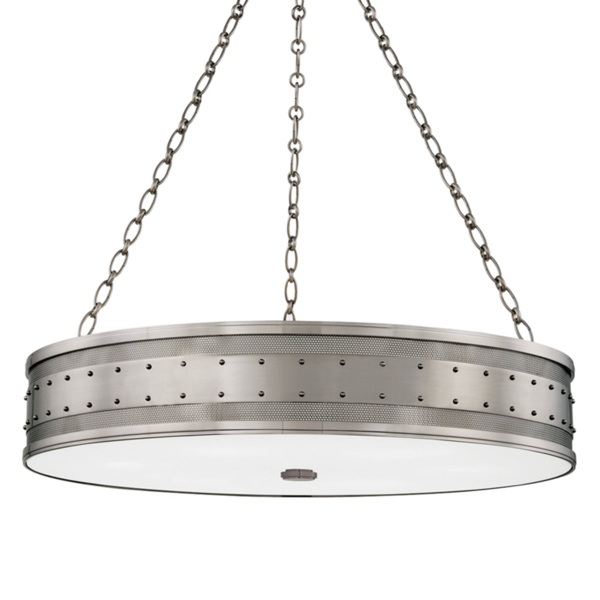 Gaines 6-Light Chandelier in Historic Nickel 30L x 30W x 7H