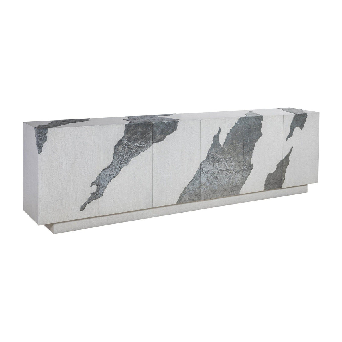 Artistica Home Signature Designs Contango White Long Media Console
