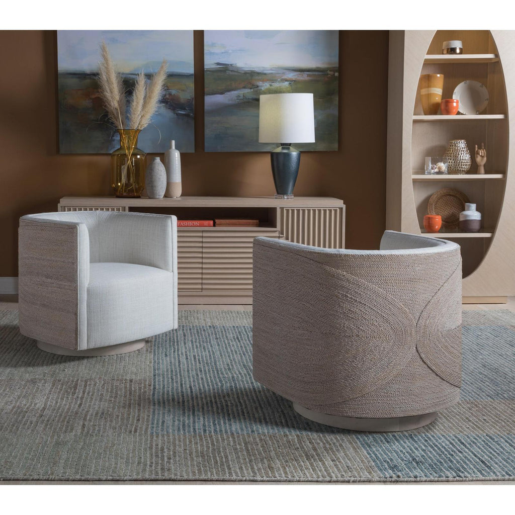 Artistica Home Artistica Home Upholstery Ingrid Woven Swivel Chair