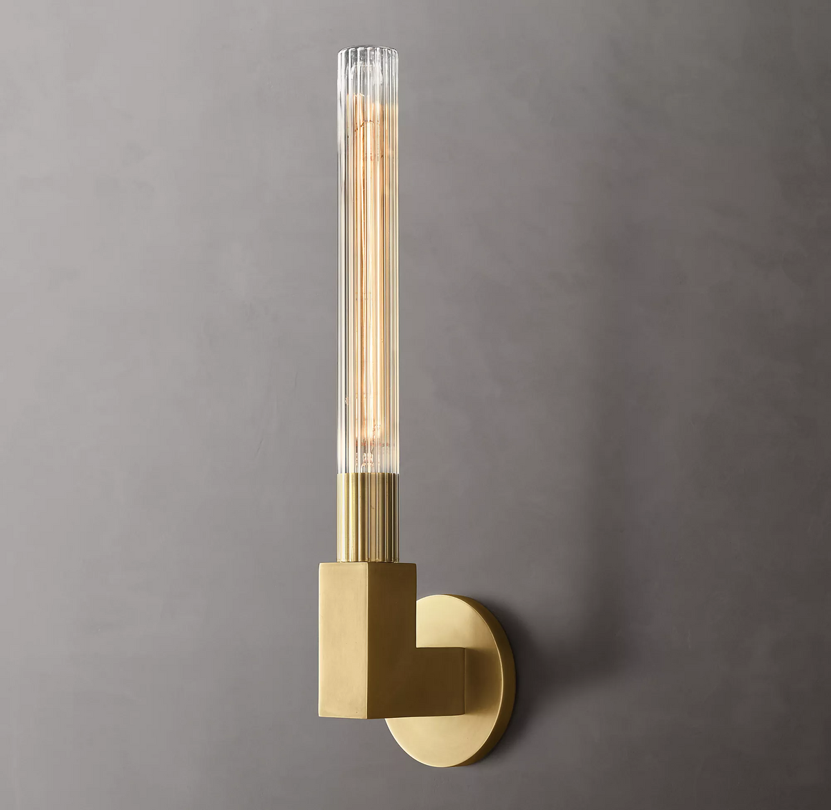Cannele Single Head Outdoor Wall Sconce