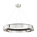 Tribeca 0-Light Chandelier in Burnished Nickel/Black Combo 32.75L x 32.75W x 5H