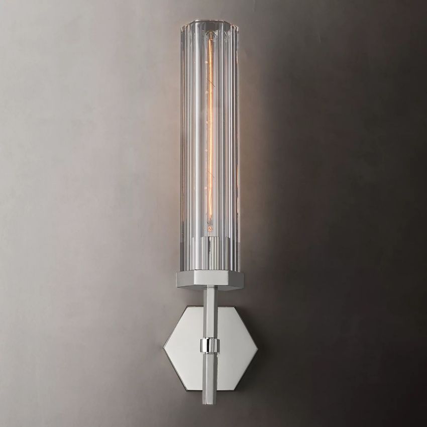 Bamcee Single Head Long Wall Sconce 19"H Modern Wall Lamp