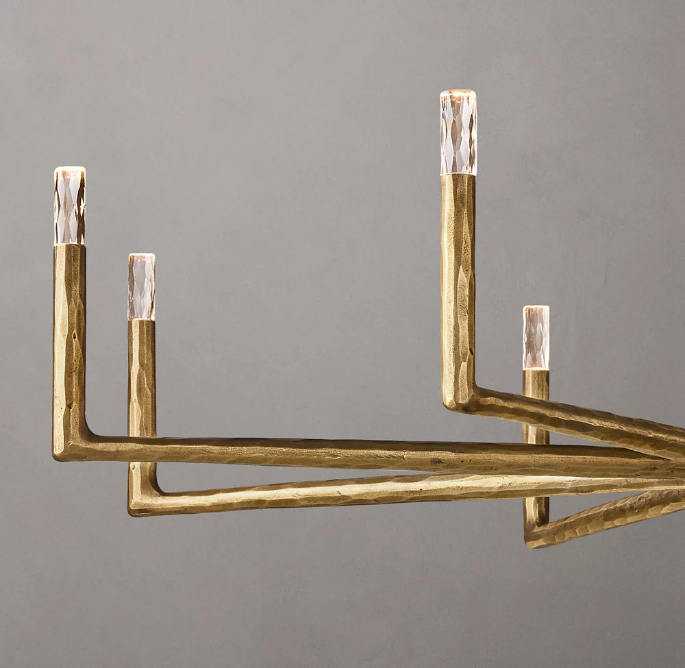 Thaddeus Round Chandelier 60" For Living Room