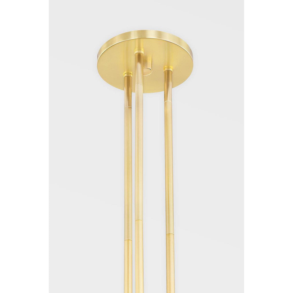 Thurston 6-Light Chandelier in Aged Old Bronze 56.75L x 56.75W x 12.25H