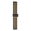 Double-Large Ursa LED Outdoor Sconce LED Seeded Clear Glass (II) in Coastal Oil Rubbed Bronze