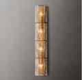 Lattice Smoke Glass Sconce 49" 61"