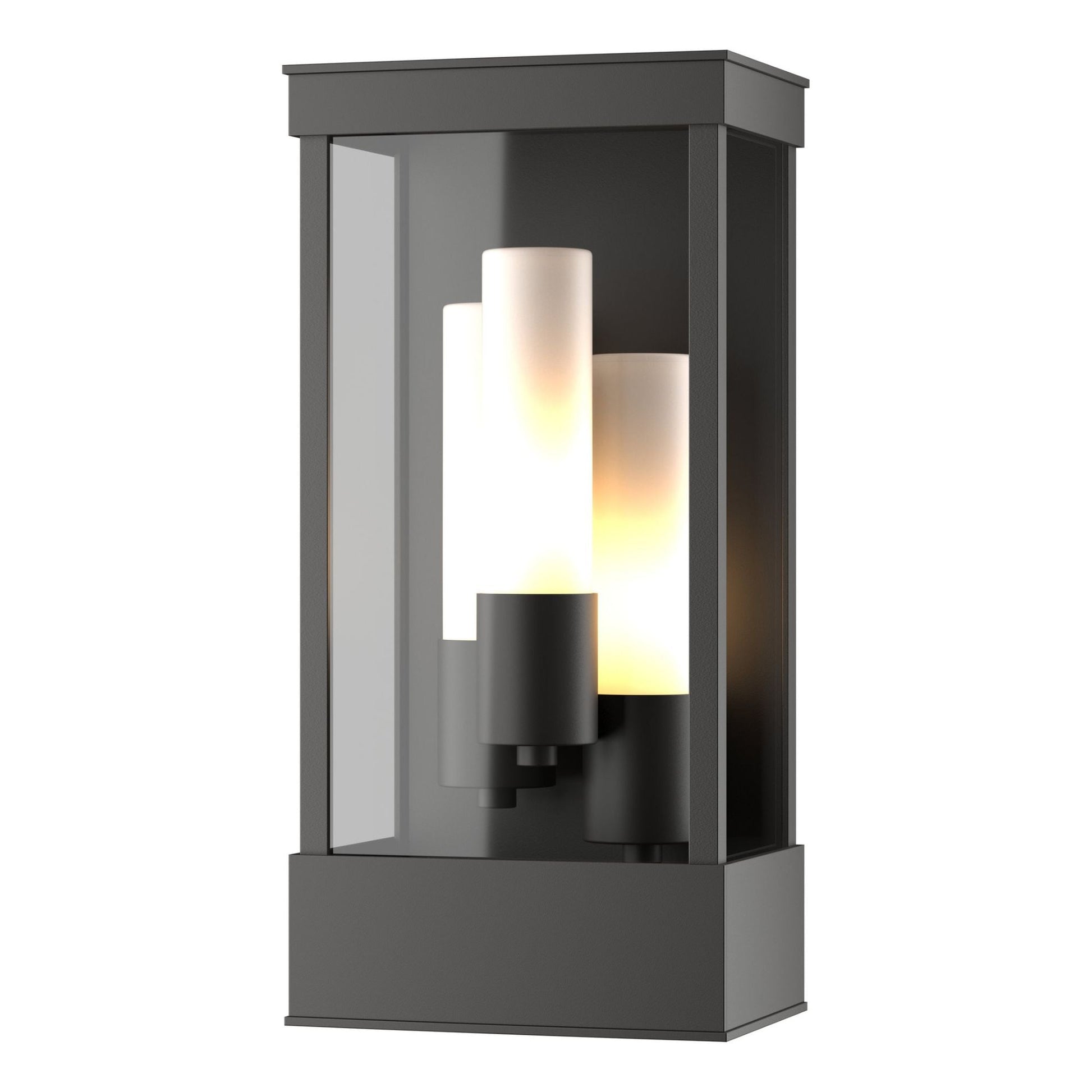 Portico Outdoor Sconce 3-Light Opal Glass (GG) in Coastal Oil Rubbed Bronze