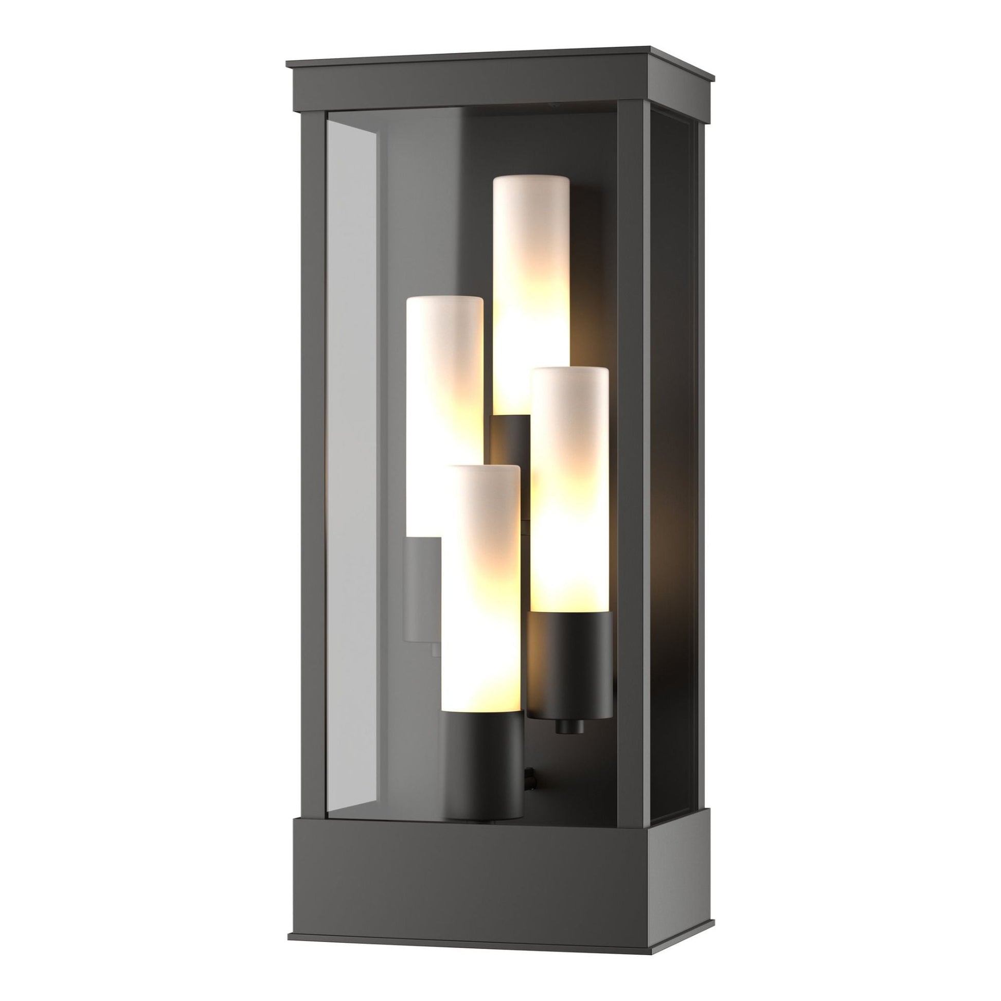 Portico Large Outdoor Sconce 4-Light Opal Glass (GG) in Coastal Oil Rubbed Bronze